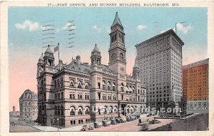 Post Office & Munsey Building in Baltimore, Maryland