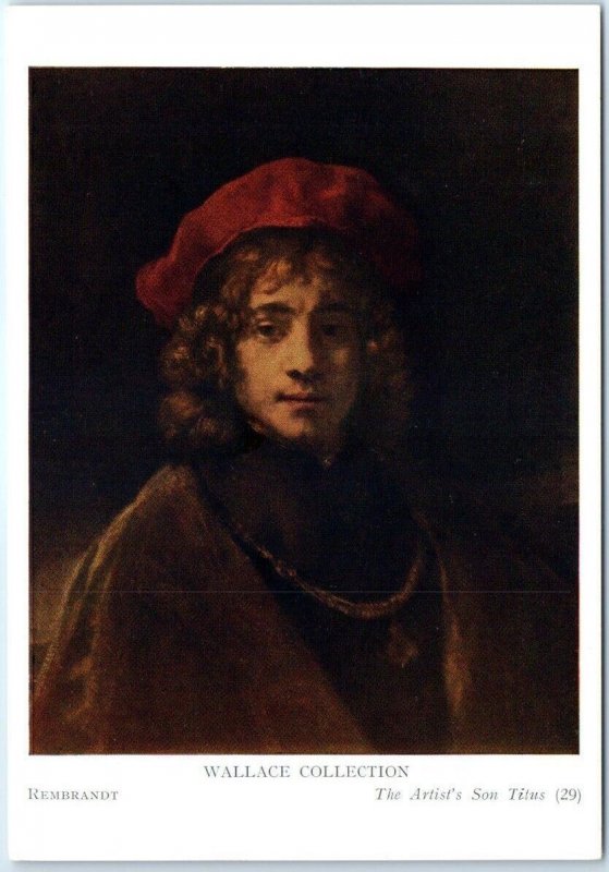 The Artist's Sn Titus By Rembrandt, Wallace Collection - London, England