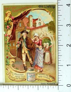 1880's Life Over The Years Lovely Liebig Victorian 6 Trade Card Set K28