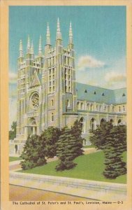 Maine Lewsiton Cathedral Of St Peter's and St Paul's Dexter Press