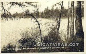 Real Photo - American Lake, Country Club - Tacoma, Washington