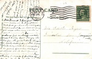 Baltimore, Maryland - Horse & Buggy Mount Royal Ave - Peggy Stuart Mt - 1910