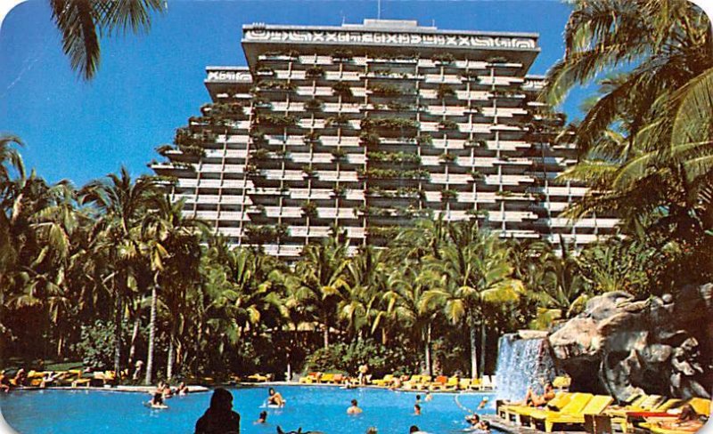 Swimming pool at Acapulco Princess Hotel Acapulco Mexico Tarjeta Postal Unused 