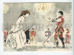 464483 Germany Ruhr region advertising of motor oils Aral painting postcard