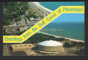 Mississippi Greetings from the Coast - Convention Center, Coliseum ~ Cont'l