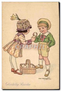 Old Postcard Fantasy Illustrator Child