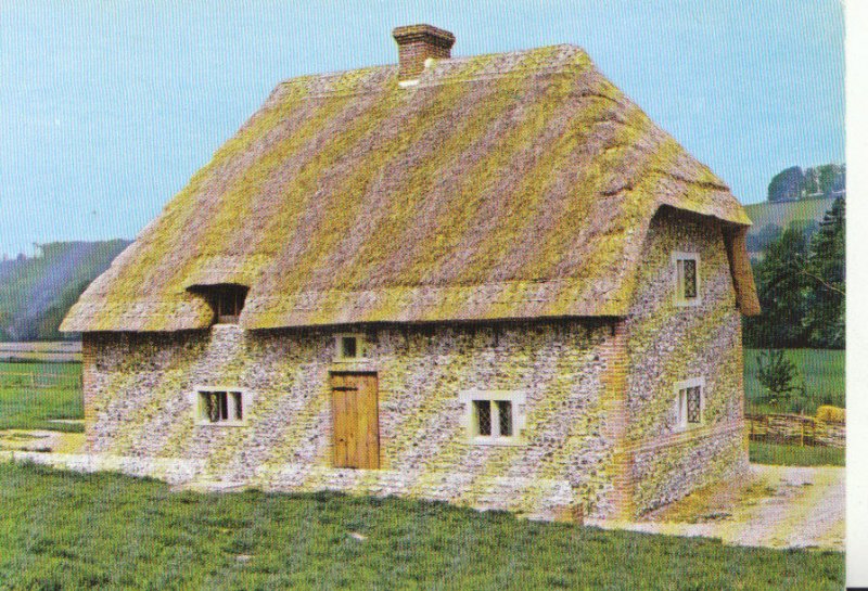 West Sussex Postcard - House from Walderton - Ref SM492 