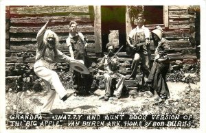 Postcard RPPC 1940s Arkansas Van Buren Hillbilly Uncle Shazzy AR24-3428