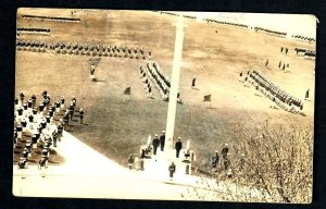 RPPC 55g Newport R.I. 1917,  Naval Academy Dress Parade