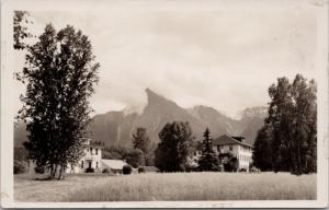 Hospital and Nurse's Home Hazelton BC New Build 1930s RPPC Postcard E20