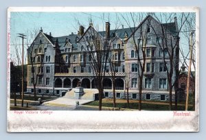 Royal Victoria College Montreal Quebec Canada UNP WB Postcard H16