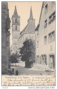 St. Jakobskirche, Rothenburg ob der Tauber, Bavaria, Germany, 1900-1910s