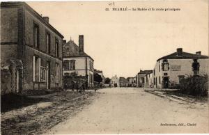 CPA Nuaille - La Mairie et la Route Principale (165126)