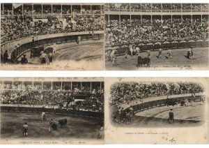 BULLFIGHTING SPORT MOSTLY SPAIN, FRANCE 135 CPA Pre-1940 (L4050)