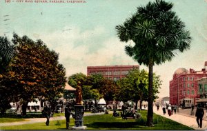 California Oakland City Hall Square 1909