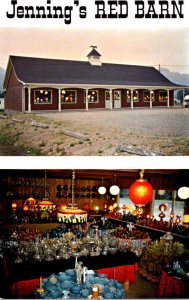 West Virginia New Martinsville Jenning's Red Barn Early American Glass Shop