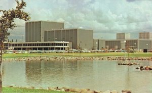 USA Manned Spacecraft Center Houston Texas Vintage Postcard 08.13