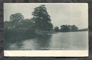 dc1827 - PETERSFIELD England 1903 Postcard. Squared Circle