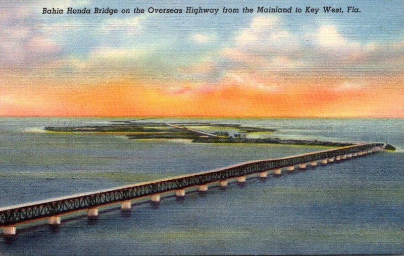 Florida Keys Bahia Honda Bridge On The Overseas Highway To Key West Curteich