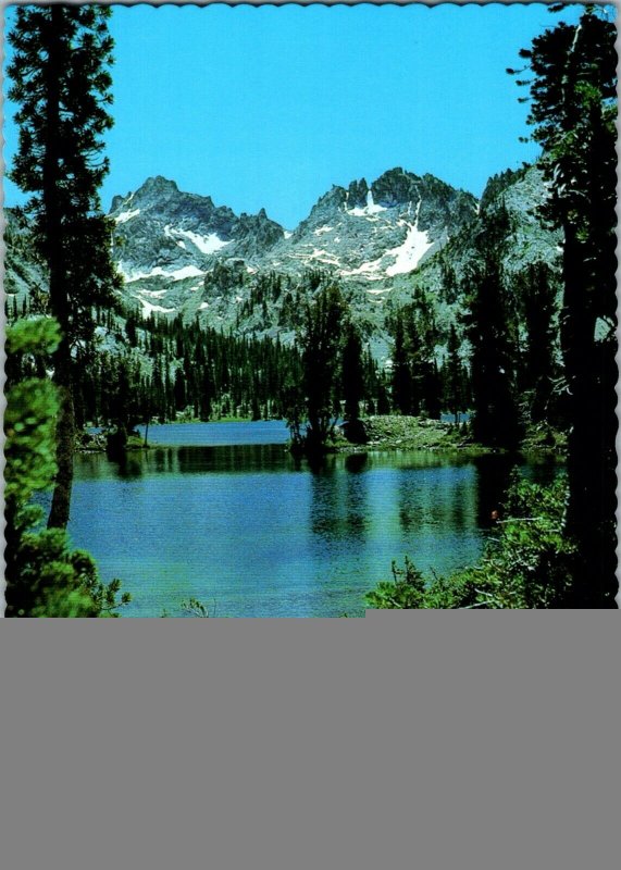 Vintage Idaho Souvenir Postcard, Sawtooth Wilderness.  pb24 