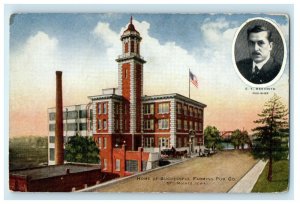 Home Of Successful Farming Pub Co. Fireproof Plant Des Moines Iowa IA Postcard