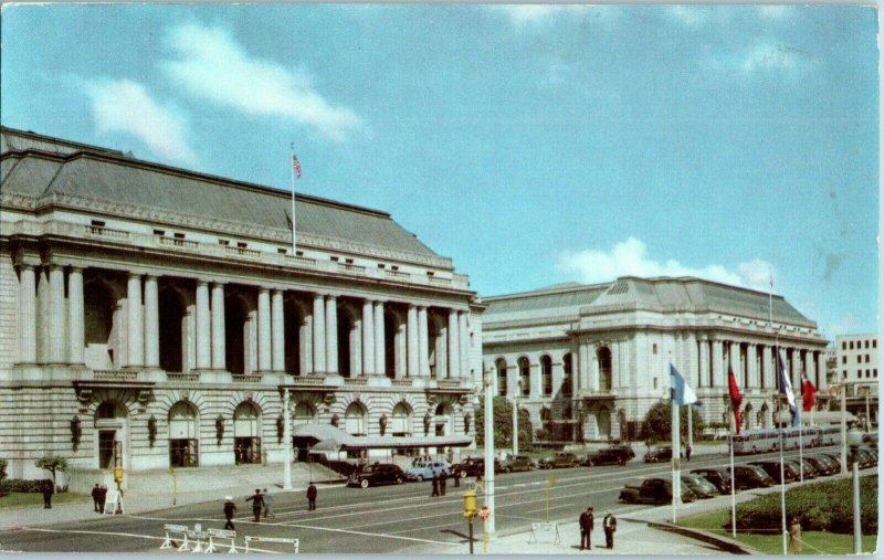 San Francisco Opera House Union Oil Co California Postcard