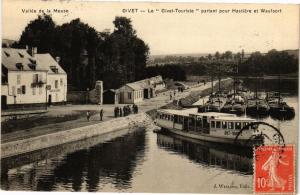 CPA Vallée de la Meuse - GIVET - Le Givet-Touriste partant pour... (224465)