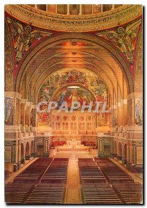 Modern Postcard Lisieux Basilique Sainte Therese of Lisieux Interior