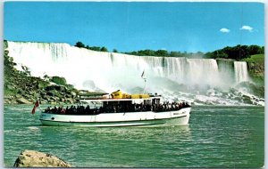 Postcard - Maid of the Mist, Niagara Falls, New York, USA