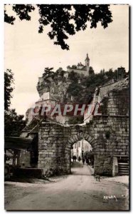 Postcard Modern Rocamadour Gate Fig Tree