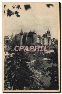Postcard Old Glass Ille et Vilaine Chateau North and West coast