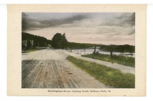 VT - Bellows Falls. Rockingham Street looking North ca 1908