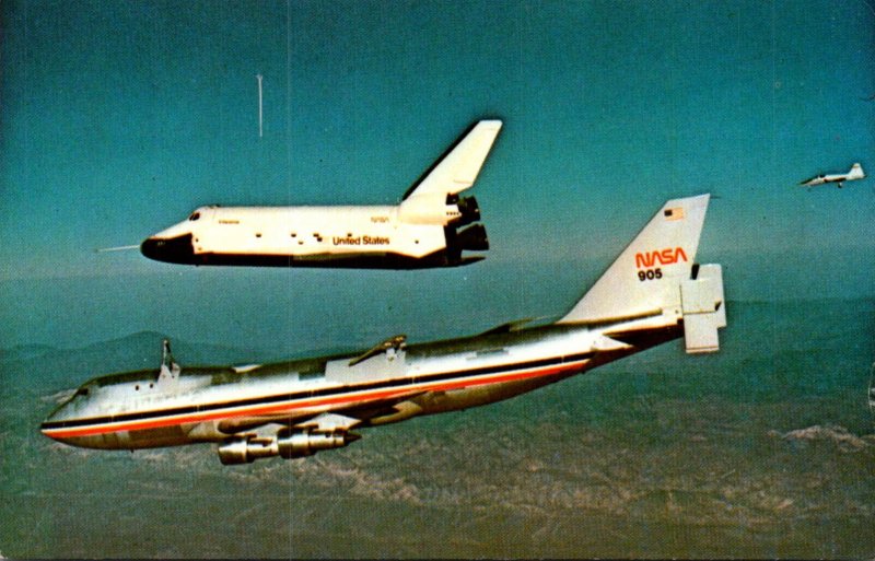 NASA Kennedy Space Center Space Shuttle Enterprise Separates From Boein 747 D...