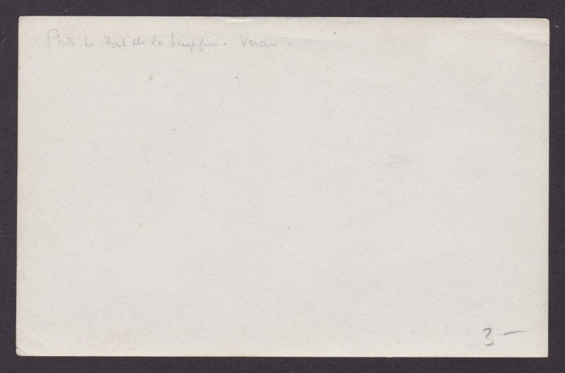 Vintage photo, Path near Fort de la Sauffen Verdun, WWI