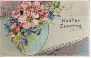 US    PC1958 EASTER GREETINGS - 1917