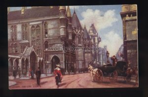 TQ3256 - Early view of the Law Courts in London - Tuck's postcard