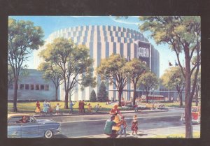 DEARBORN MICHIGAN FORD ROTUNDA FORD MOTOR COMPANY VINTAGE POSTCARD