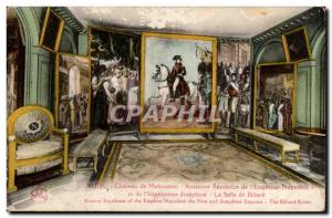 Paris Postcard Old Chateau of Rueil Malmaison (Napoleon) Billiard room