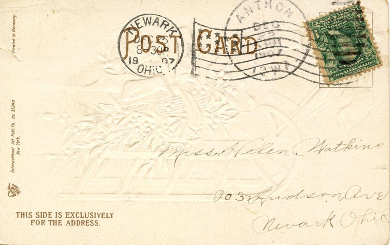 Greeting - Christmas. Artist: Ellen Clapsaddle