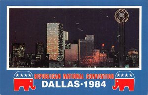 Republican national convention Dallas 1984 Political Unused 