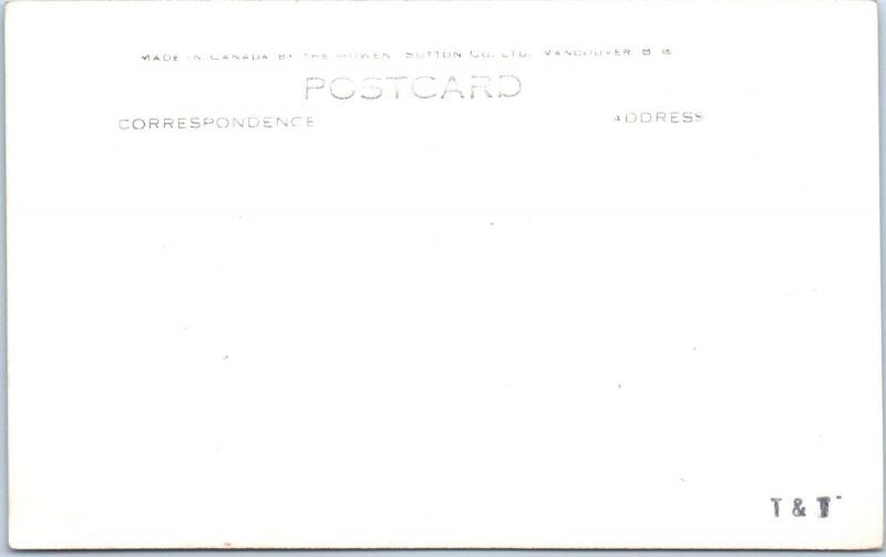 RPPC BIG BEND, BC, Canada  GAS STATION Bridge c1940s Roadside  Postcard  *