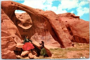 Postcard - The Land Of The Navajo Indians