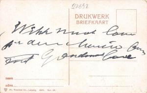 B2642 Netherlands Scheveningsche Kleederdracht PPC 1907 front/back scan