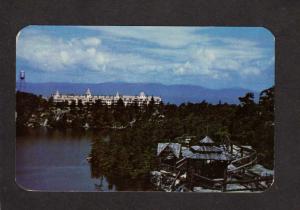 NY Lake Minnewaska Hotel Mountain Houses New Paltz New York Postcard