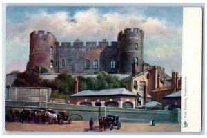 Shropshire England Postcard The Castle Shrewsbury 1904 Oilette Tuck Art Posted