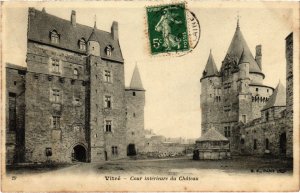 CPA Vitre Cour interieure du Chateau FRANCE (1016031)