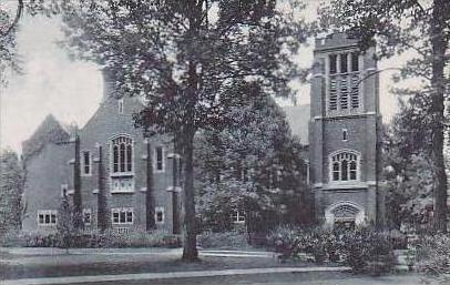 Indiana Greencastle Gobin Memorial Church Albertype