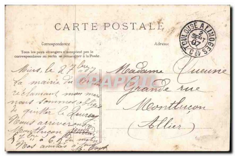 Postcard Old Padirac Great Pendeloque