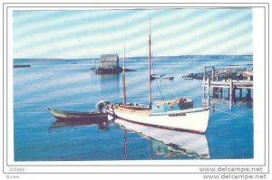 Fisherman's Boat, Lunenburg,Nova Scotia,Canada,40-60s
