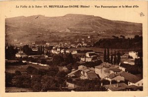 CPA NEUVILLE-sur-SAONE - Vue Panoramique et le Mont d'Or (639828)